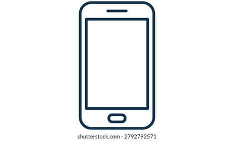 Simple smartphone device mobile phone
