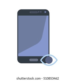 Simple smartphone icons set. Universal smartphone icon to use for web and mobile UI, set of basic smartphone elements