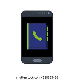 Simple smartphone icons set. Universal smartphone icon to use for web and mobile UI, set of basic smartphone elements