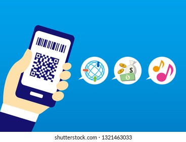 simple smartphone illustration