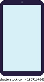 Simple smartphone illustration, flat design