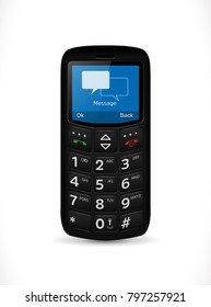 Simple smartphone for seniors