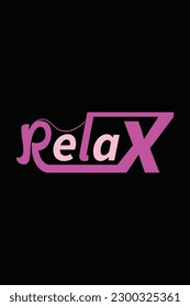 Simple Smile Typography wavy T-shirt Design