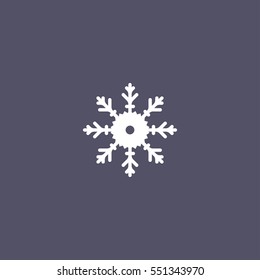 simple snowflake icon