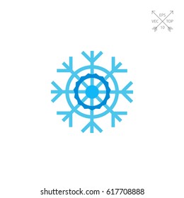 Simple Snowflake Icon