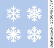 simple snowflake vector