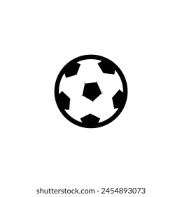 simple soccer ball vector logo symbol