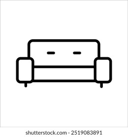 simple sofa vector icon design