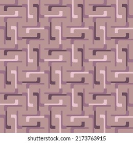 Simple soft geometric shapes will decorate any surface or thing and make it attractive. Abstract seamless pattern for prints, textile, web, advertising and any design projects.