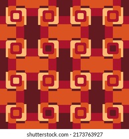 Las formas geométricas simples y suaves decorarán cualquier superficie o cosa y lo harán atractivo. Resumen de un patrón sin fisuras para impresiones, textiles, web, publicidad y cualquier proyecto de diseño.