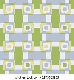 Simple soft geometric shapes will decorate any surface or thing and make it attractive. Abstract seamless pattern for prints, textile, web, advertising and any design projects.