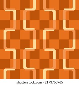 Las formas geométricas simples y suaves decorarán cualquier superficie o cosa y lo harán atractivo. Resumen de un patrón sin fisuras para impresiones, textiles, web, publicidad y cualquier proyecto de diseño.