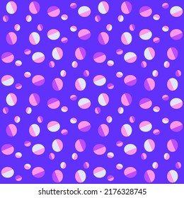Simple soft geometric shapes will decorate any surface or thing and make it attractive. Abstract seamless pattern for prints, textile, web, advertising and any design projects.