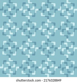 Simple soft geometric shapes will decorate any surface or thing and make it attractive. Abstract seamless pattern for prints, textile, web, advertising and any design projects.