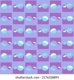 Simple soft geometric shapes will decorate any surface or thing and make it attractive. Abstract seamless pattern for prints, textile, web, advertising and any design projects.