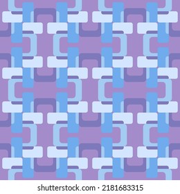 Simple soft geometric shapes will decorate any surface or thing and make it attractive. Abstract seamless pattern for prints, textile, web, advertising and any design projects.