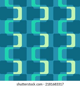 Einfache, sanfte geometrische Formen verzieren jede Oberfläche oder jedes Ding und machen sie attraktiv. Abstrakte nahtlose Muster für Drucke, Textilien, Web, Werbung und alle Design-Projekte.