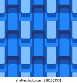 Las formas geométricas simples y suaves decorarán cualquier superficie o cosa y lo harán atractivo. Resumen de un patrón sin fisuras para impresiones, textiles, web, publicidad y cualquier proyecto de diseño.