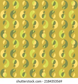 Simple soft geometric shapes will decorate any surface or thing and make it attractive. Abstract seamless pattern for prints, textile, web, advertising and any design projects.