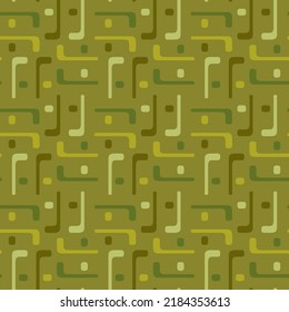 Simple soft geometric shapes will decorate any surface or thing and make it attractive. Abstract seamless pattern for prints, textile, web, advertising and any design projects.