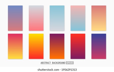 simple soft modern gradient multicolor background for wallpaper, template, cover, card, screen, texture, label, banner etc. sunset, sun raise, sunshine summer theme vector design.