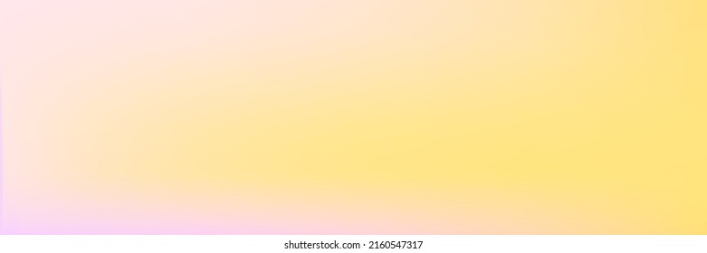 Simple Soft Sky Clean Pastel Sunrise Horizontal Gradient Background. Light Water Vibrant Bright Multicolor Vivid Gradient Mesh. Smooth Surface. Blurred Colorful Sunset Minimal Color Sky Background.