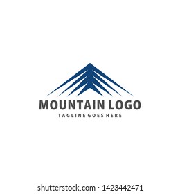 simple and sophisticated mountain logo design inspiration