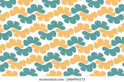 Simple and Sophisticated Seamless Floral Patterns for Bedding Sets