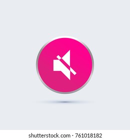 simple soundless icon