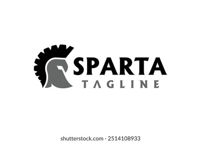 El sencillo logo del casco Spartan