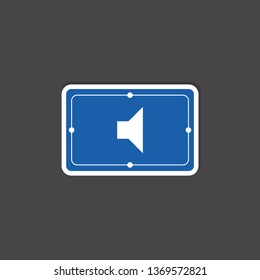 simple Speaker icon