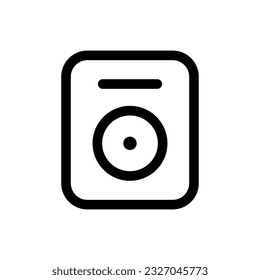 Simple Speaker icon. The icon can be used for websites, print templates, presentation templates, illustrations, etc
