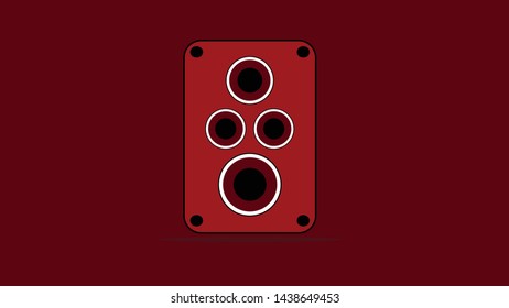 Simple Speaker Icon for Design