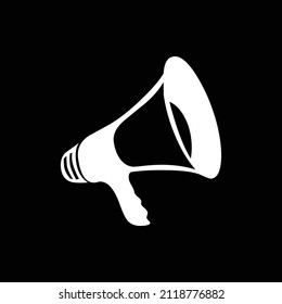 Simple speaker toa megaphone illustration