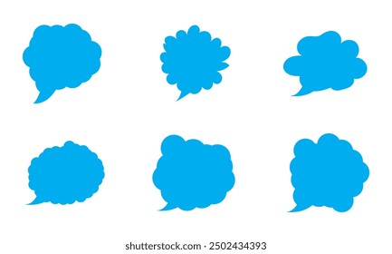 Simple Speech Bubble and Frame Set