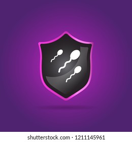 simple spermatozoid icon