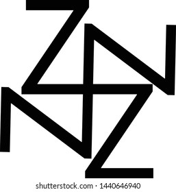 Simple spiner nz symbol is clockwise