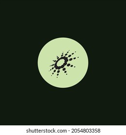 Simple splash icon and symbol art