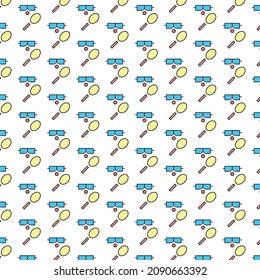 Simple sports pattern design and background art
