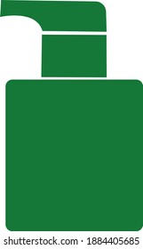 Simple Spray Bottle Flat Concept Icon Illustration