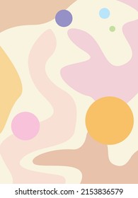 Fondo vectorial de bloques de color claro abstracto de primavera simple