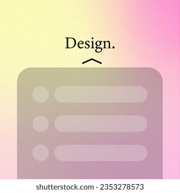 Simple square gradient background. Social media template vector illustration.
