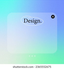 Simple square gradient background. Social media template vector illustration.