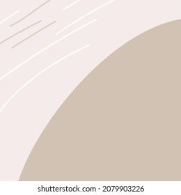 Simple square light beige, nude background for text, promotion, message, big sales, discounts, social networks. 