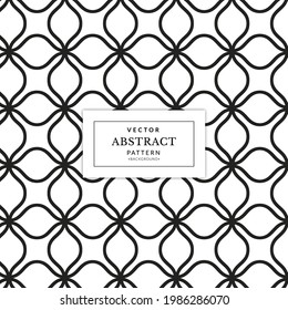 simple square pattern. Repeating geometric background with square line seamless pattern. Vector seamless pattern.