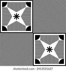 simple square seamless pattern modern 