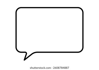 Simple square speech bubbles.
Can be used to decorate conversations, speeches, and commentary expressions.