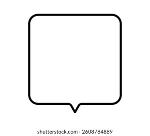 Simple square speech bubbles.
Can be used to decorate conversations, speeches, and commentary expressions.