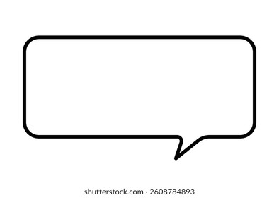 Simple square speech bubbles.
Can be used to decorate conversations, speeches, and commentary expressions.