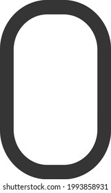 Simple square symbol design and background art